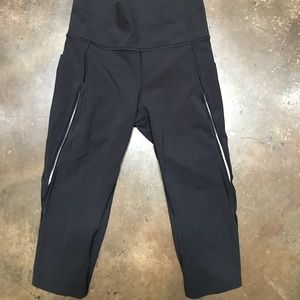 🍋 lululemon mesh side leggings